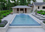 design landscape, backyard, garden, pool and frontyard